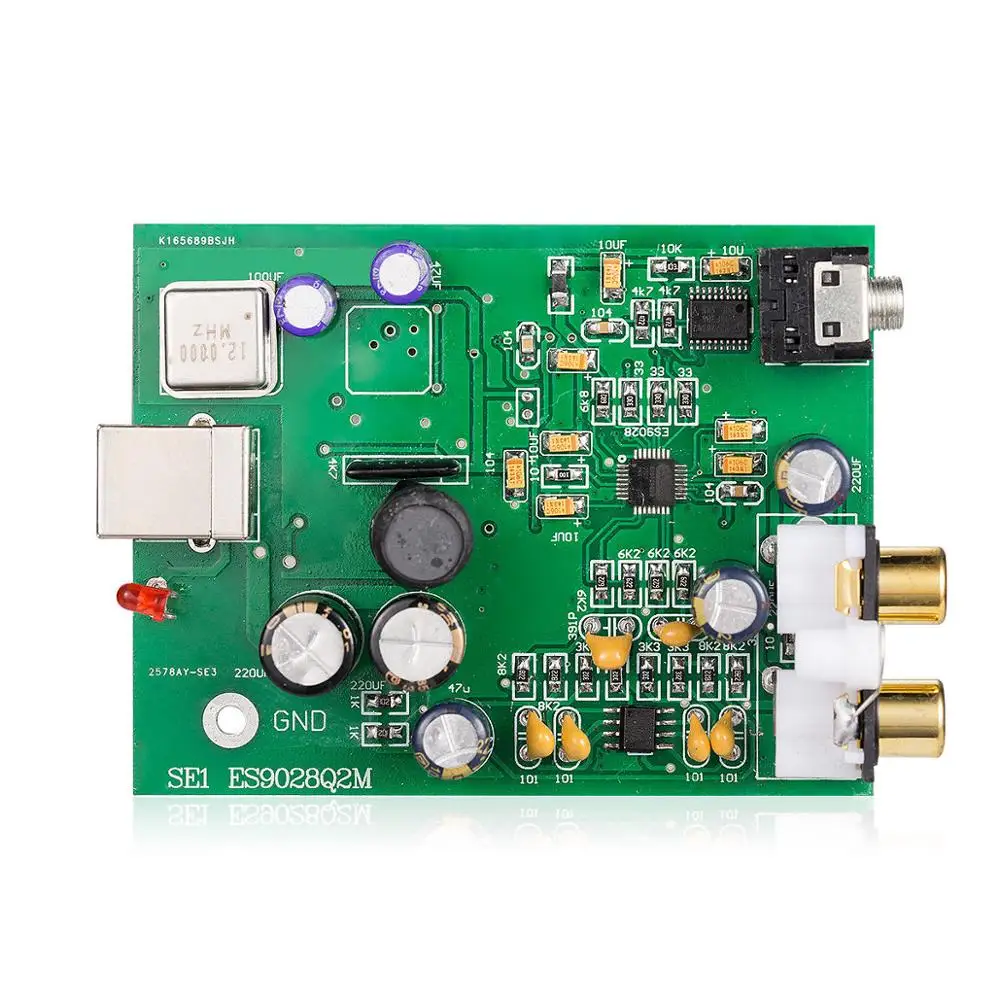 Nobsound Mini ES9028Q2M USB DAC Amplificador de Auriculares de D/A Wandler Estéreo Audio Converter Decodificador 3