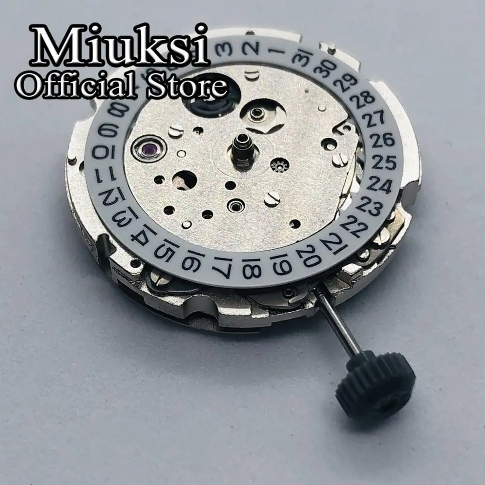 Miyota 8215 21 joyas mecánico automático de la fecha de movimiento del reloj para hombre de los movimientos 3