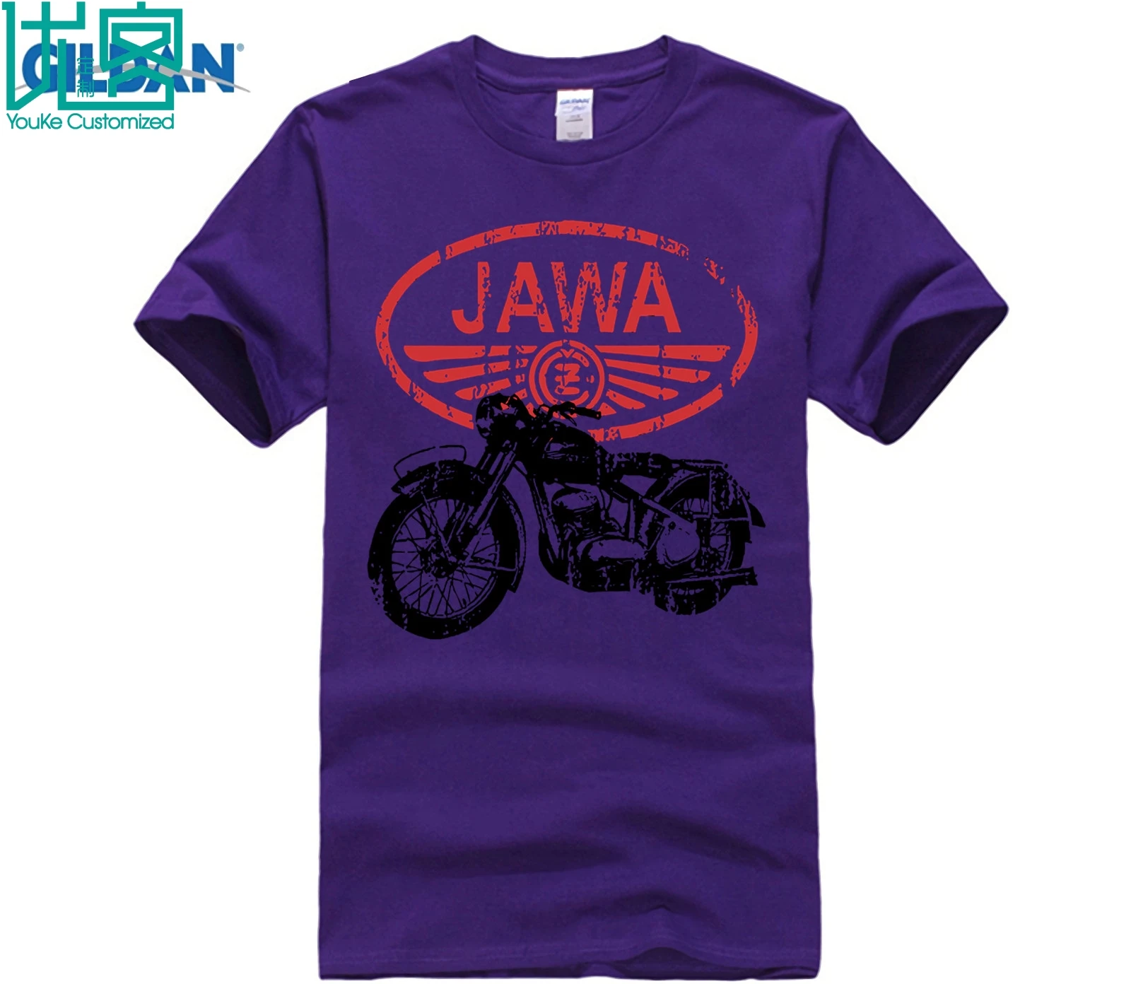 Jawa Z - Clásico Czec Moto Mens T Shirt 3