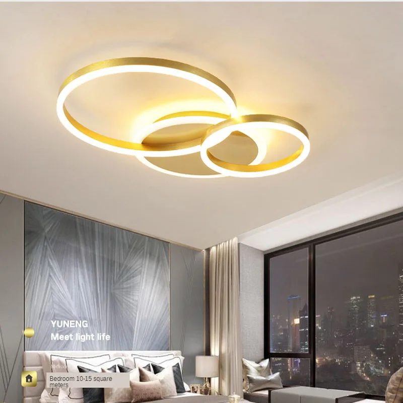 Nuevo Estilo de la Lámpara en la Sala de estar de estilo Sencillo y Moderno Ambiente del Hogar Creativo Personalizado Led de Montaje en el Techo de la Lámpara 3
