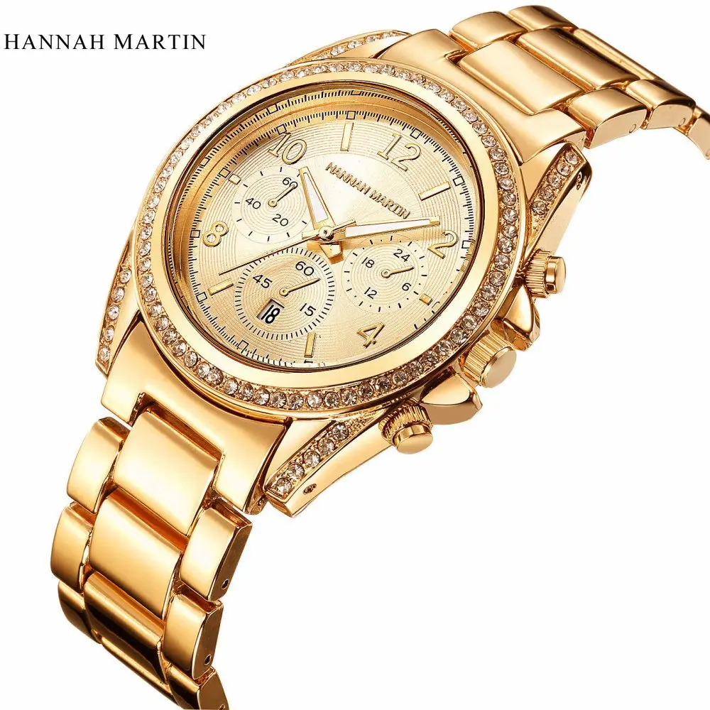 GA GA Reloj de Diseño Mujer, las Mujeres de la Marca de Lujo de diamantes de Imitación de Cuarzo de la Señora Rosa de Oro de Pulsera Relojes Vestido de las Mujeres Relojes Relogio 3