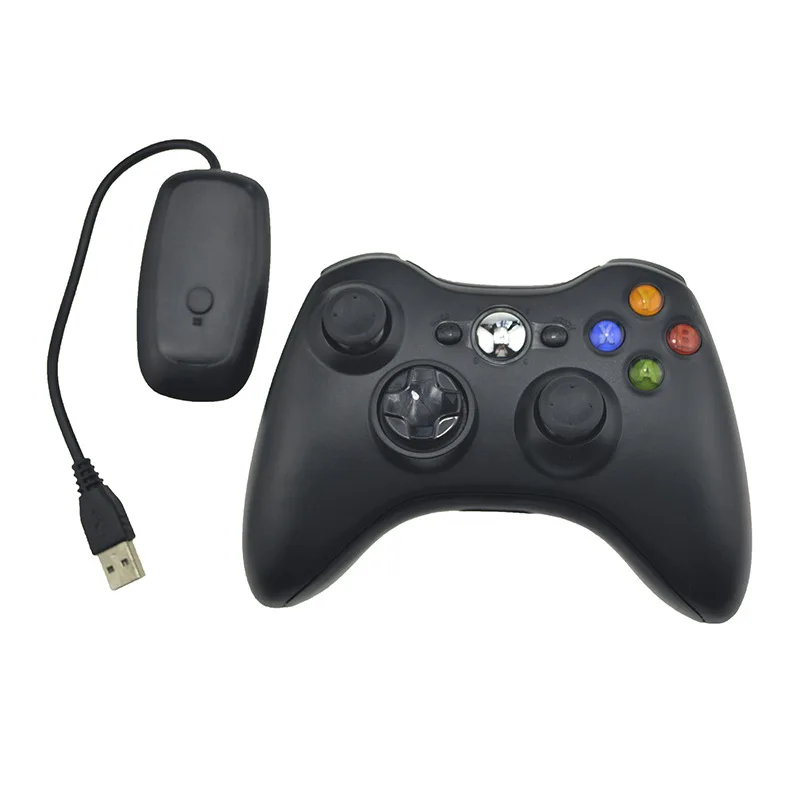 Gamepad De Xbox 360 Wireless/Wired Controller Para XBOX 360 Controle la palanca de mando Inalámbrica mando de juegos Para PC XBOX 360 Controlador de Juego 3