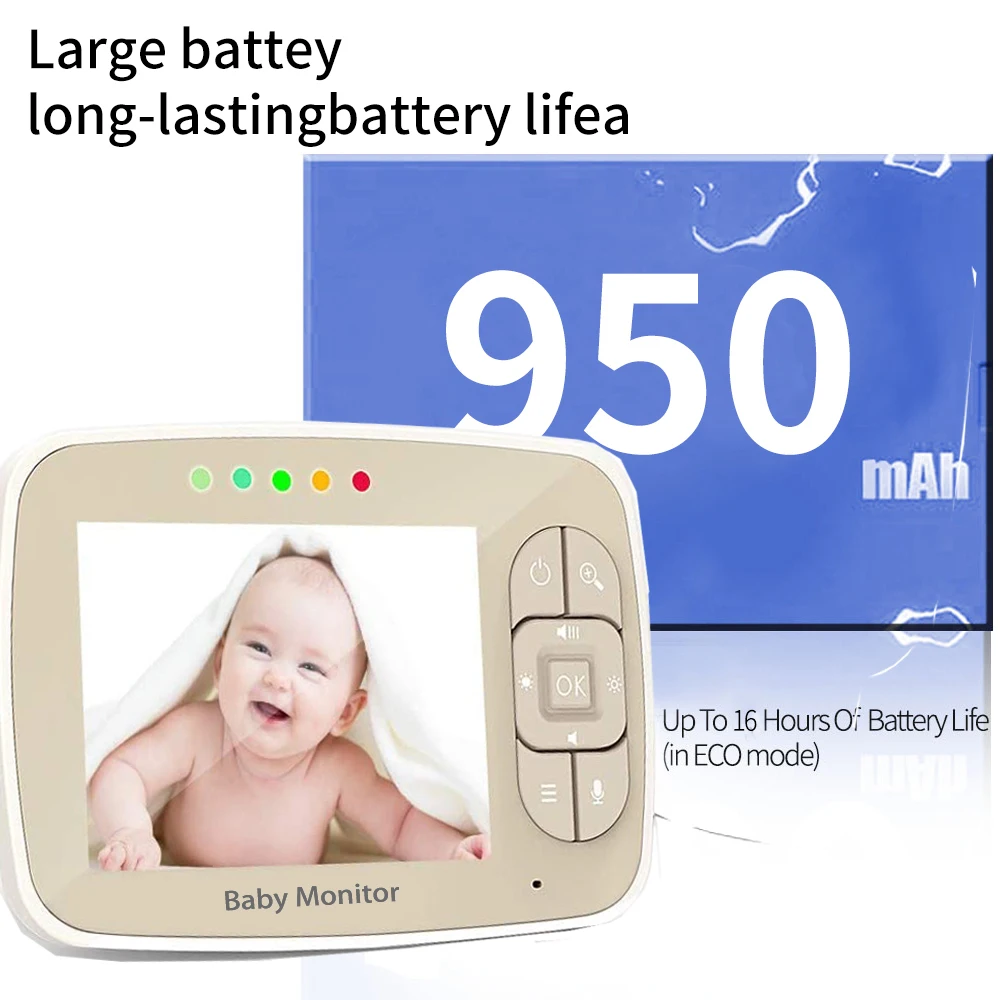 Video Baby Monitor De 3.5