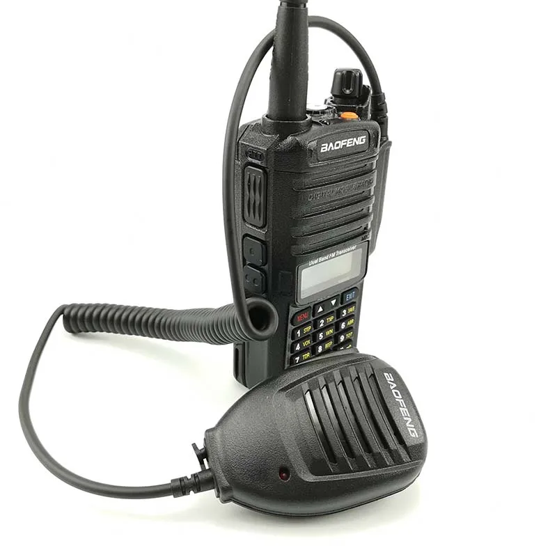 5pcs Baofeng UV-9R IP67 Impermeable PTT Micrófono Altavoz Portátil con Micrófono Para Baofeng UV 9R A58 UV-XR GT-3WP UV-5R WP Retevis RT6 3