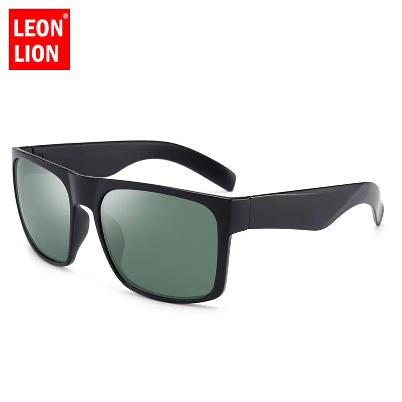 LeonLion 2021 Nueva Polarizadas de Conducción Gafas de sol de los Hombres de la Vendimia Clásico de Gafas al aire libre UV400 Street Beat Oculos De Sol Gafas 3