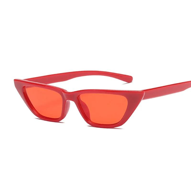 Retro Cat Eye Gafas De Sol De Las Mujeres De Marco Pequeño Triángulo De Color Púrpura Gafas De Sol Mujer, Gafas De Oculos De Sol Feminino Lunette De Soleil 3