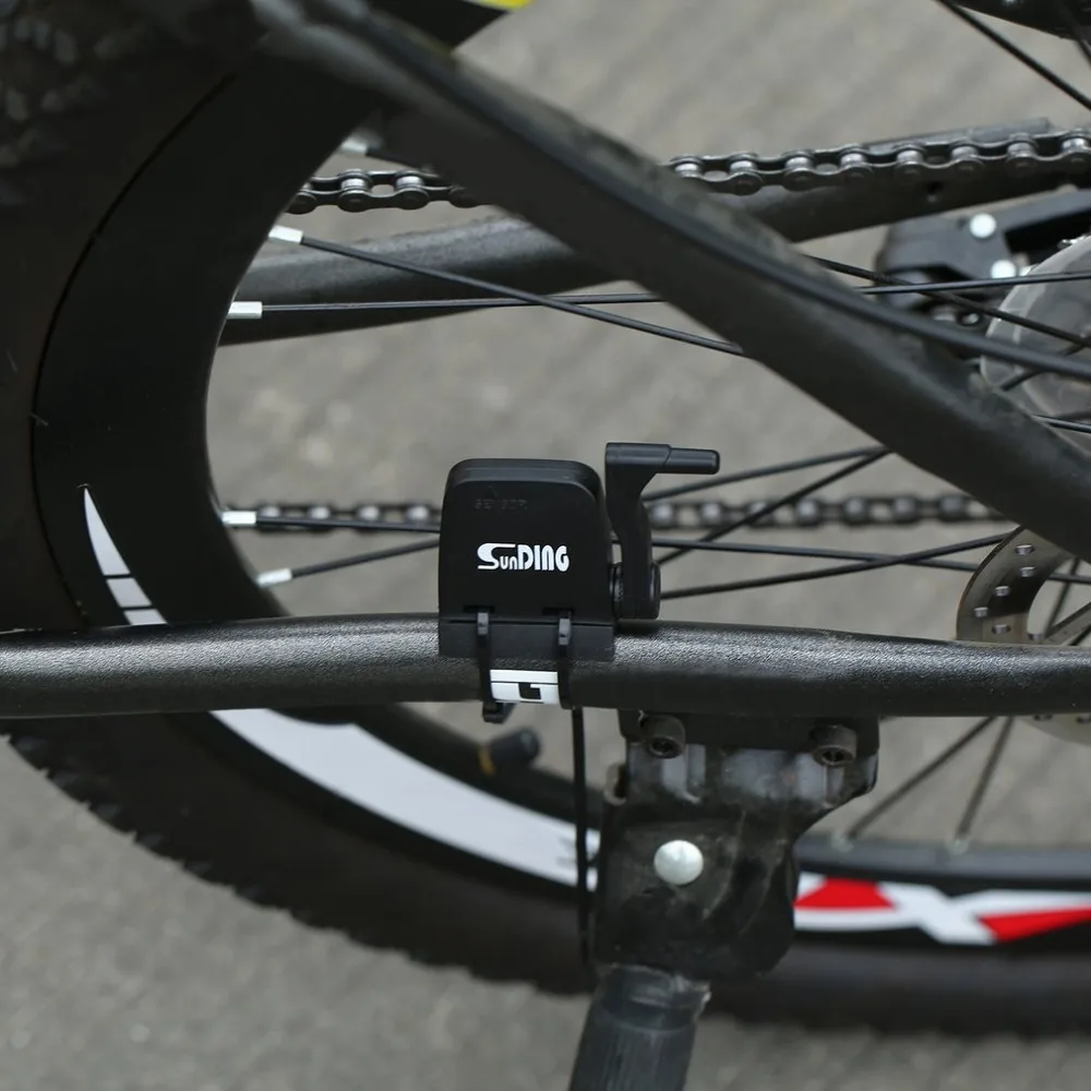 Sunding Ciclismo Inalámbrico de Ordenador de Bicicleta Velocímetro Velocidad, Sensor de Cadencia Bluetooth 4.0 de Ciclismo de MTB con la APLICACIÓN Para el Teléfono Inteligente 3