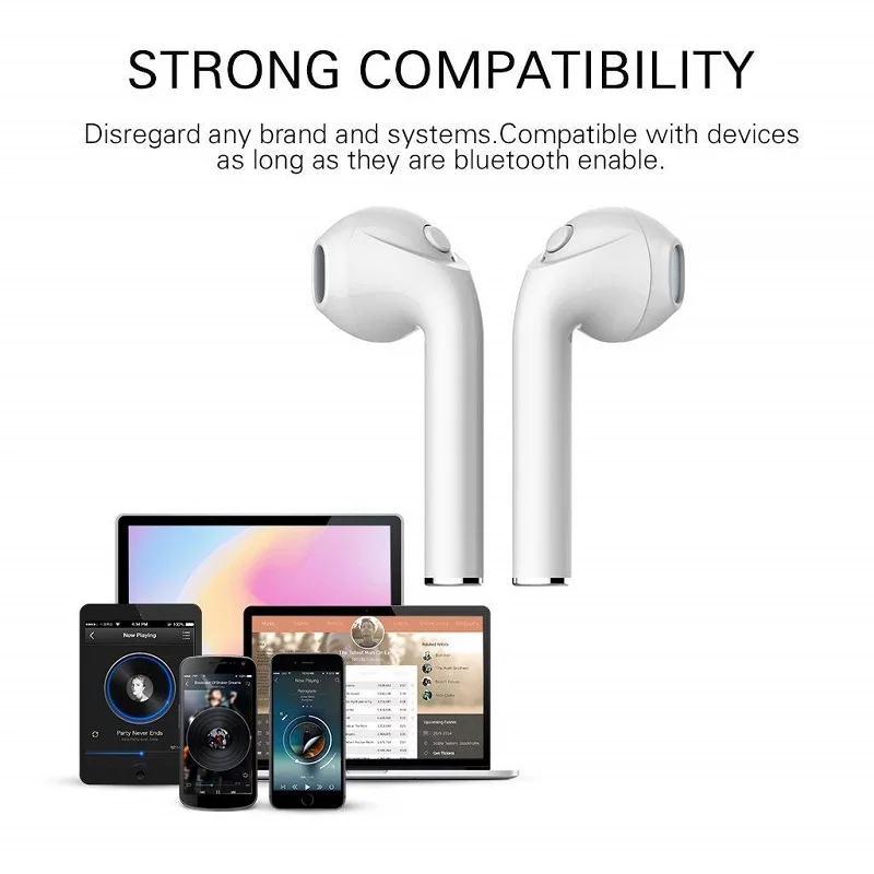 Auriculares inalámbricos Para Xiaomi Redmi Nota 5 Pro SD636 Bluetooth de los Auriculares de Música con Auriculares Earbud 3