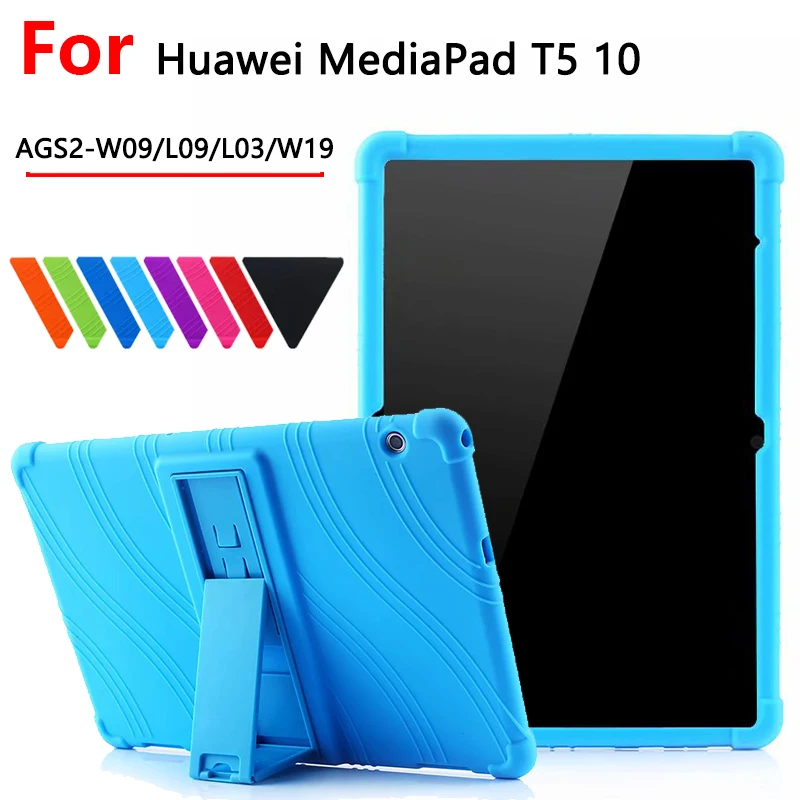 A prueba de golpes de Silicona Caso Para Huawei MediaPad T5 AGS2-W09/L09/L03/W19 10.1