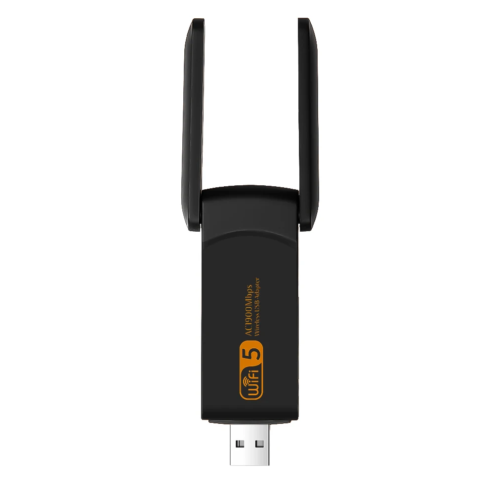 KEBIDU 1900Mbps USB 3.0 Adaptador WiFi de 2.4 GHz 5.0 GHz Externo de la Tarjeta de Red Inalámbrica de Banda Dual Wifi Receptor Adaptador de Escritorio 3