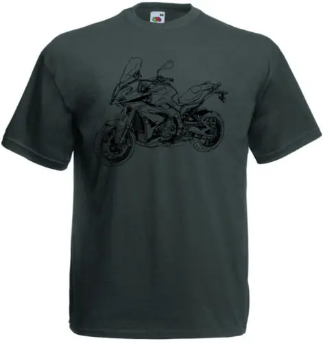 2019 Moda S 1000Xr T-Shirt Mit Grafik S1000Xr Motorcycyle Rally S 1000 Xr -Motorrad-Fahrer de la Camiseta 3