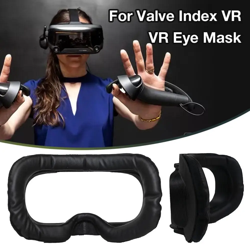 La Realidad Virtual VR Gafas Transpirable Sweatproof Anti-sucio Cómodo VR de la Máscara de Ojo de Gafas Para la Válvula Índice de VR 3