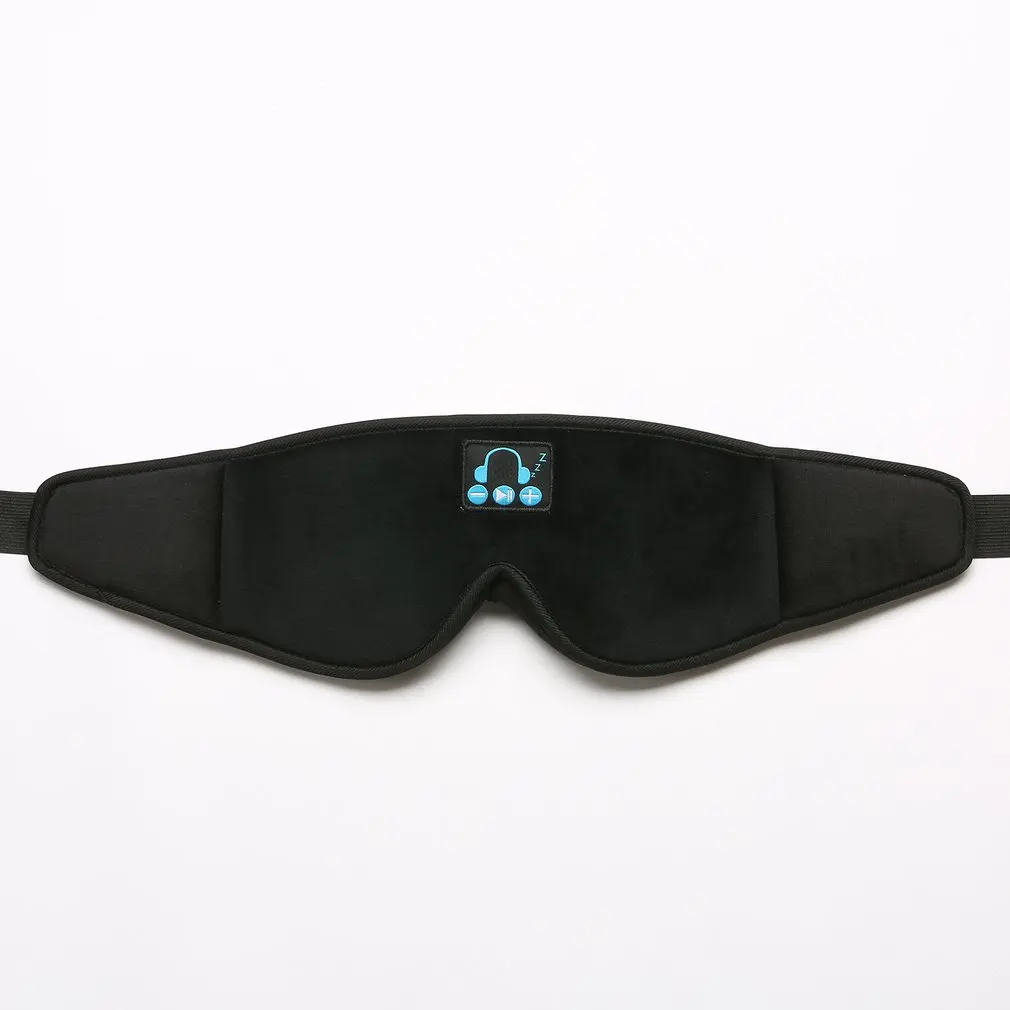 Bluetooth 5.0 Inalámbrico de Auriculares Estéreo 3D Máscara para Dormir Diadema Sueño Suave Auriculares para Dormir de la Máscara de Ojo de la Música de los Auriculares 3