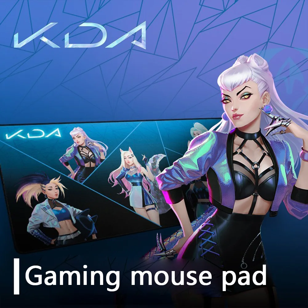 Logitech G840 KDA Personalizado Mouse Pad XL Gaming Mouse Pad de gran tamaño 400*900m m para el ordenador Portátil de Juegos de PC LOL Supervisión PUBG DOTA2 3