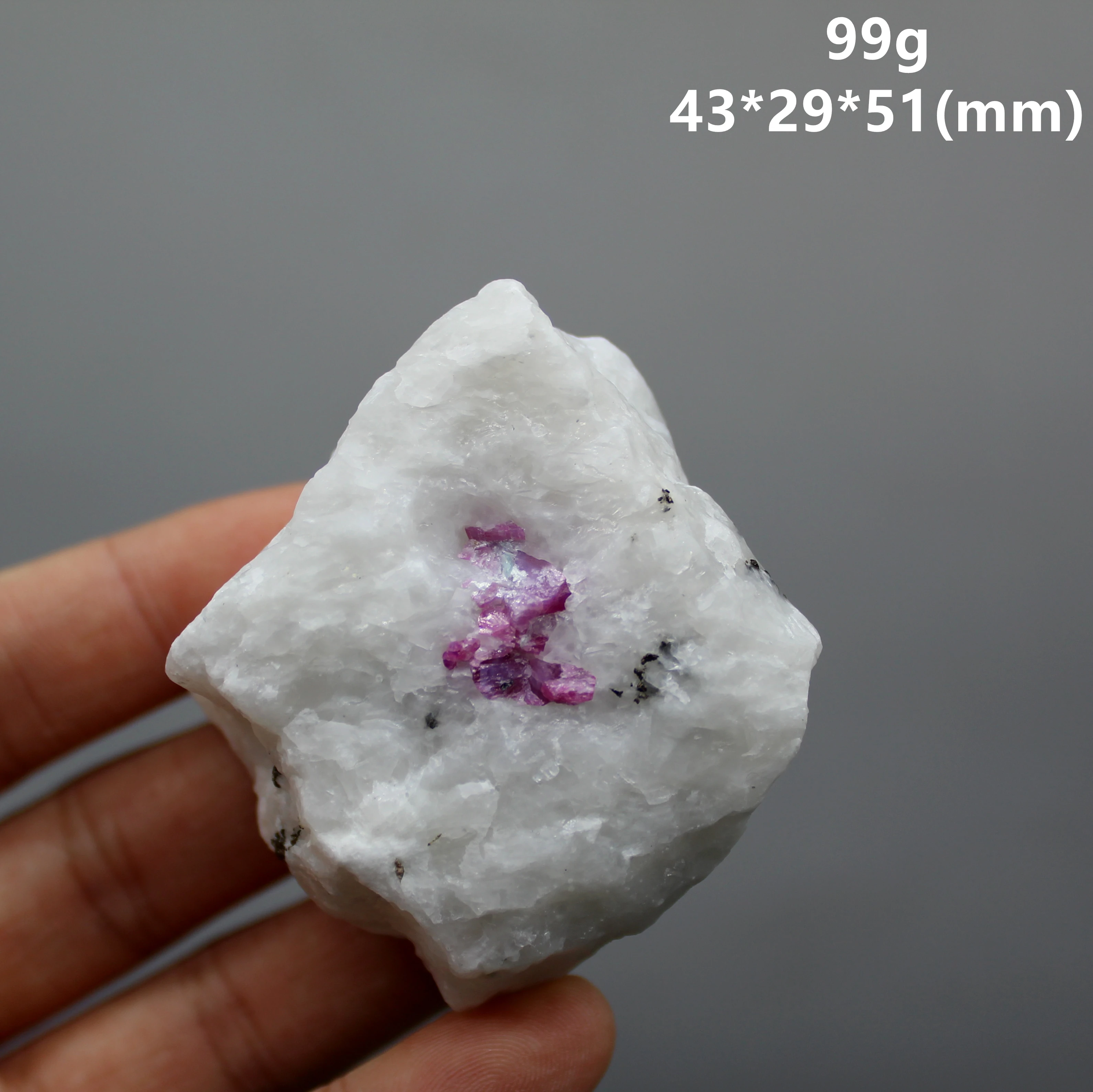 Natural de Vietnam ruby áspero mineral espécimen de cristales y piedras curativas de los cristales de cuarzo piedras preciosas envío gratis 3