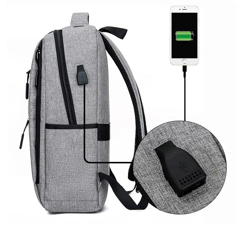 Chuwanglin Simple Macho mochila ordenador portátil Empresarial de mochilas casual mochila de los hombres de la escuela de bolsas para hombre bolsas de viaje A90901 3