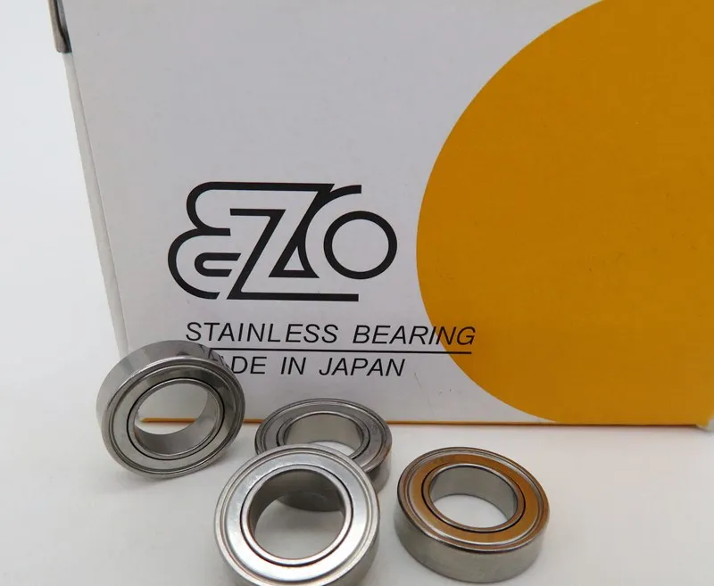 10pcs/50pcs Japón EZO de acero inoxidable rodamiento de SMR148ZZ 8*14*4mm DDL-1480ZZ de alta velocidad rodamientos de bolas en miniatura 8x14x4 3