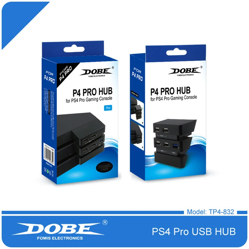 DOBE PS4 PRO 5-en-1 HUB concentrador USB converter 3.0 interfaz de extender TP4-832 3