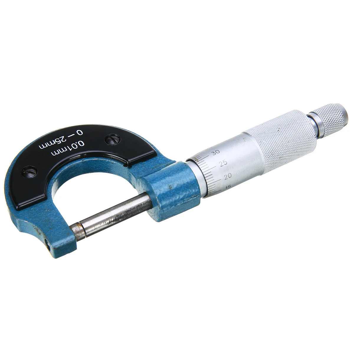 Alta Precisión 0-25 mm/0.01 mm Fuera de Micrómetro de trocha Métrica Externa Fuera de la Herramienta de Medición con el Metal Vernier Caliper Herramientas 3
