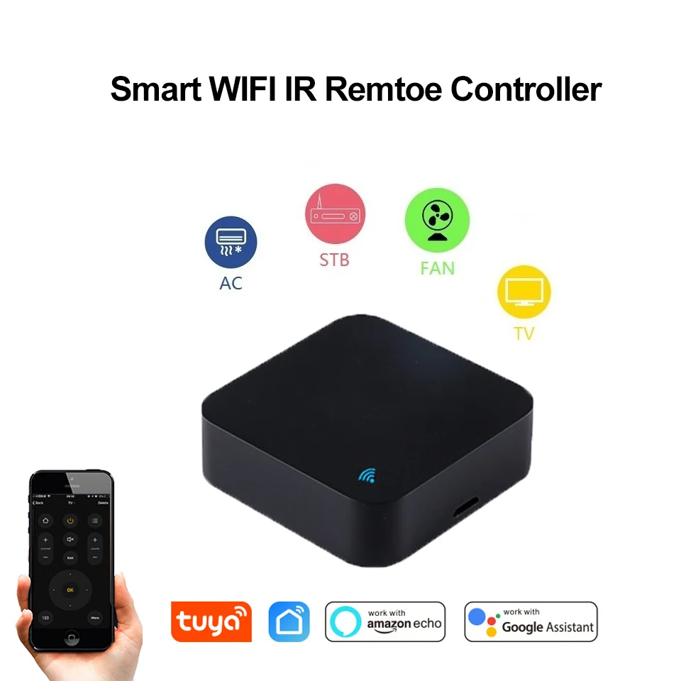 Smart WIFI+IR de la APLICACIÓN de control remoto por Infrarrojos aire acondicionado/TV Puente Universal trabajar con Alexa /página principal de Google para el hogar inteligente 3