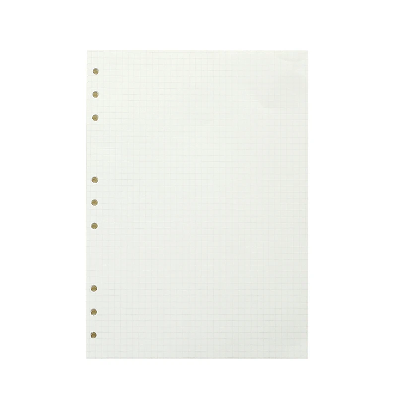 A4 B5 de la Hoja de Cuaderno de Recarga Espiral de Cuaderno Planificador de la Página Interior en el Interior de Papel de Lácteos Semanal Mensual del Plan Para hacer de la Línea de Punto de la cuadrícula de 45 hojas 3