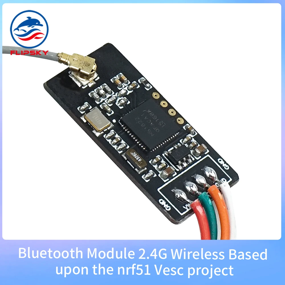 2.4 G Bluetooth para Patineta Eléctrica Basada en el nrf51_vesc proyecto de Celular Módulo de Programación de la Flipsky 3