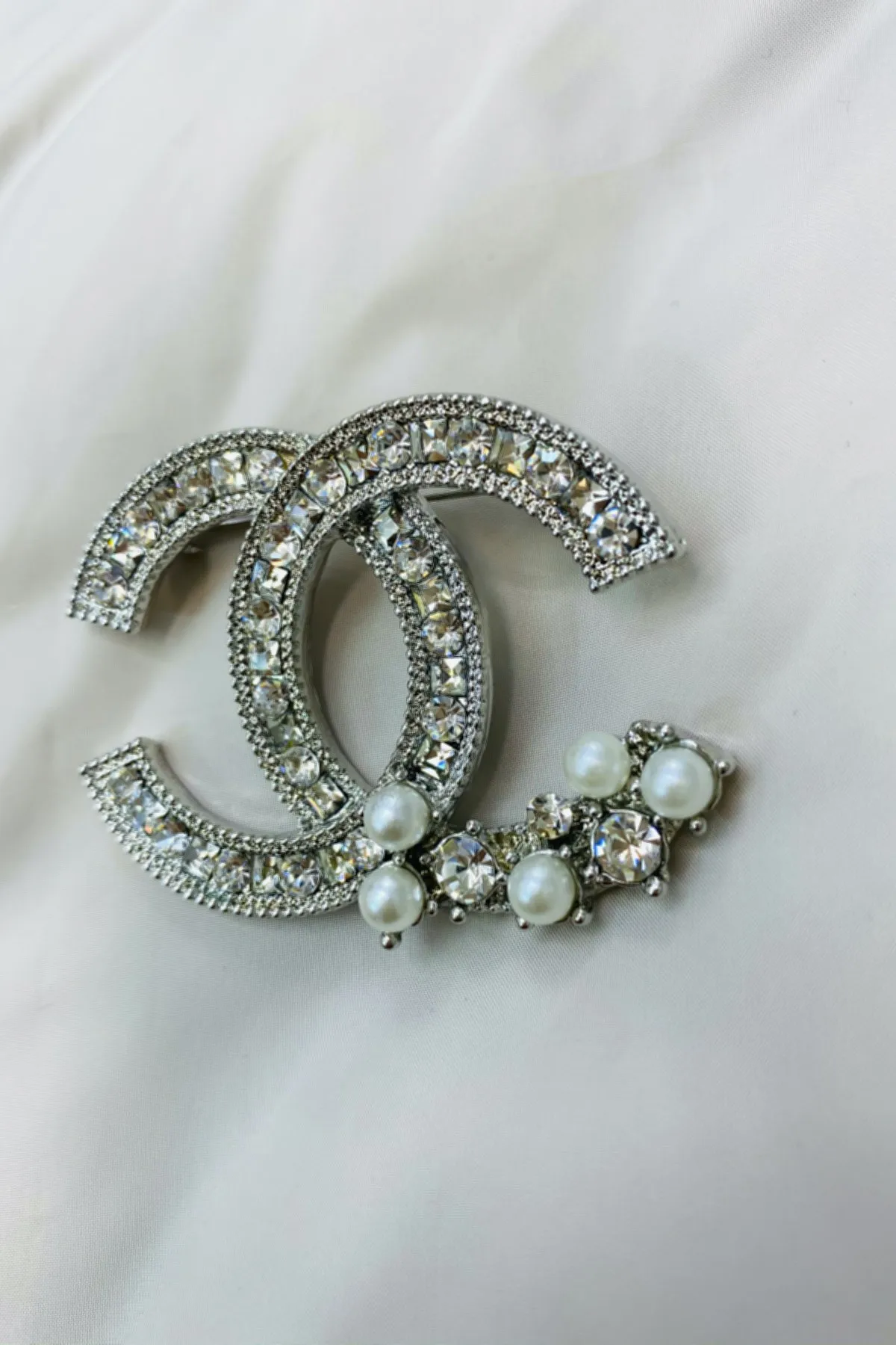 La moda Broches Pin para mujeres Broches de Moda de la Joyería de Perlas de diamantes de imitación Pernos de la Solapa de la vendimia de cristal de diamante de imitación brooche 3