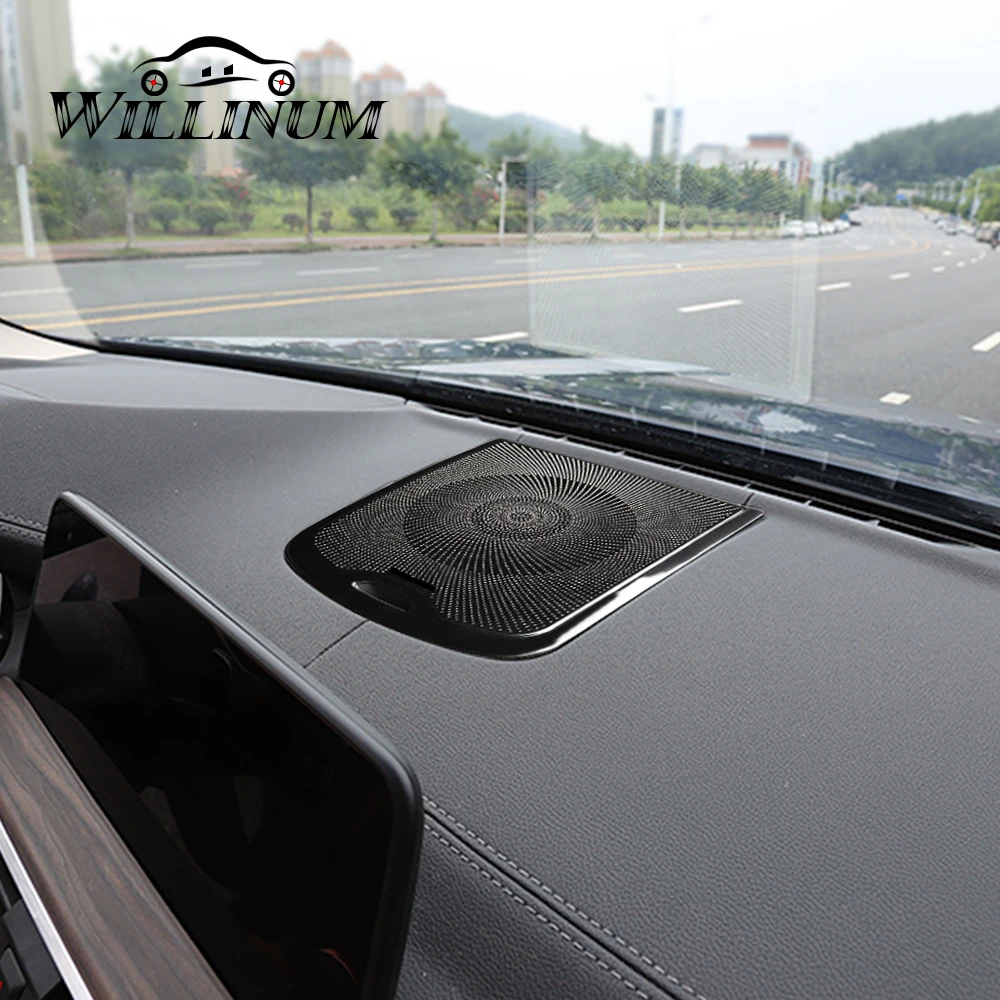Salpicadero del coche de audio de la cubierta de ajuste para el BMW G01 X3 consola central altavoz altavoz de bocina decoración shell caja de música estéreo de actualización 3