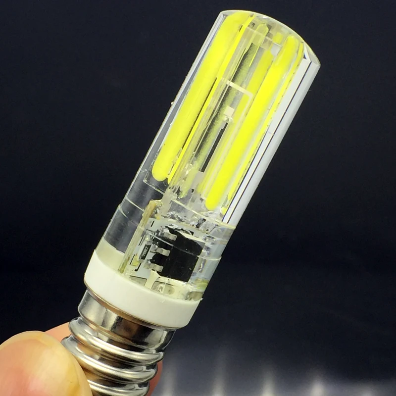 Ahorro de energía del LED Maíz E14 Bombilla de la Lámpara 220V 240V Dimmable led de 10W la MAZORCA LED de la Iluminación de las Luces de sustituir Halógenas de Araña de Cristal 5pcs/lot 3