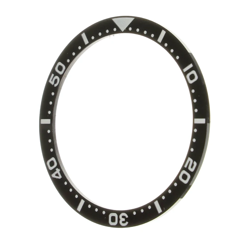 38*31.6*1mm Negro Bisel de Cerámica Para Insertar Reloj Seiko Relojes de Cara Reemplazar Accesorios Para Submariner Automático Reloj para Hombre 3