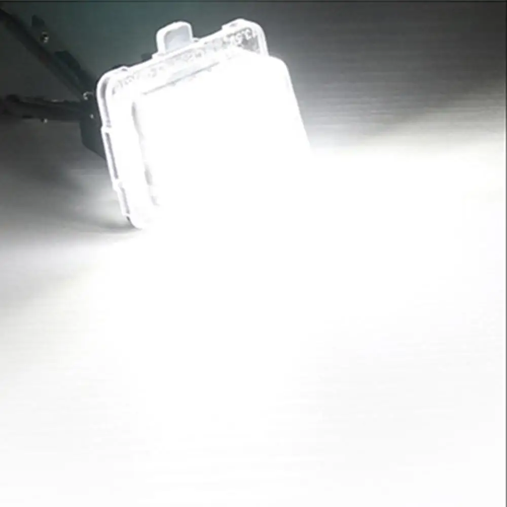 Coche 18 SMD LED Blanco Luz de la Placa de Licencia de la Asamblea Etiqueta de Reemplazo de la Lámpara para Mercedes W204 W221 W212 W216 3
