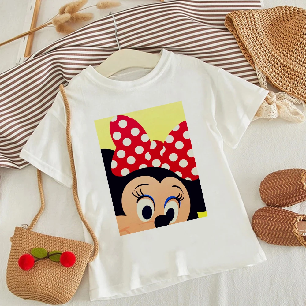Camiseta niños T Harajuku Todo Stanted con Un Ratón de Mickey Si Puedes soñarlo Puedes Hacerlo Imprimir los Niños T-Shirt Ropa de Bebé 3