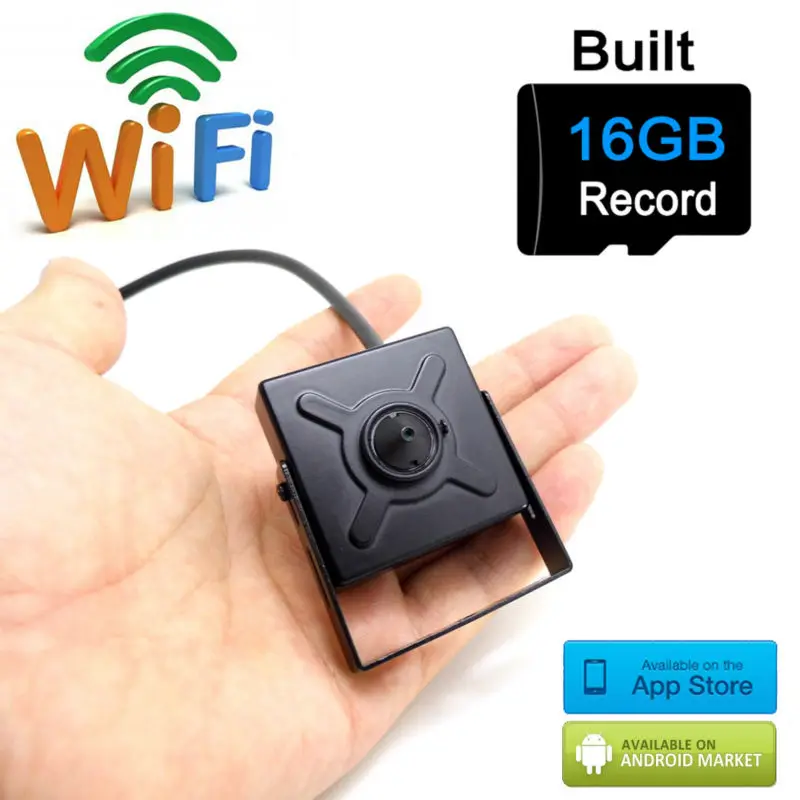 Cámara ip wifi 720p mini wireless tarjeta micro sd de 16G casa más pequeña cam hd del cctv de la vigilancia de la seguridad p2p wi-fi ipcam JIENU 3