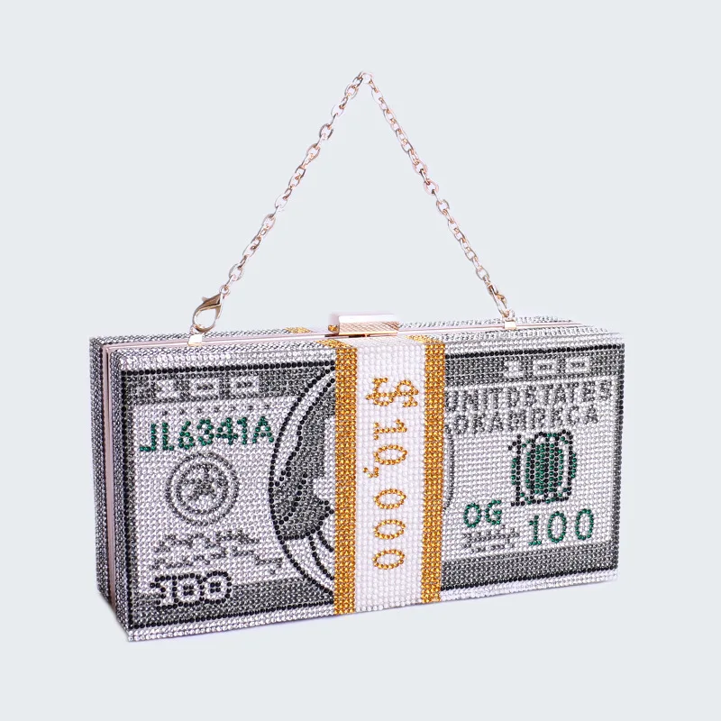 Diamond mini bolsa de 2020 lujo de carteras y bolsos de las mujeres del diseño de la fiesta de colores de cristal de dinero de la noche de embrague bolsas de la boda de la cadena de 3