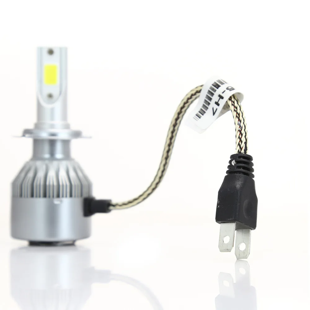 (2pcs/lot) LED bombilla del faro luces de la lámpara H1 H4 H7 H9 H11 para el Chino SAIC ROEWE350 550 MG3 MG5 MG6 de coche de Auto partes de motor 3