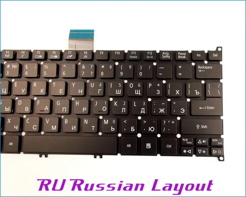 Nueva rusia RU Teclado del ordenador Portátil Para Acer Aspire S3 S3-391 S3-391-9415 S3-391-9813 S3-391-9499 3