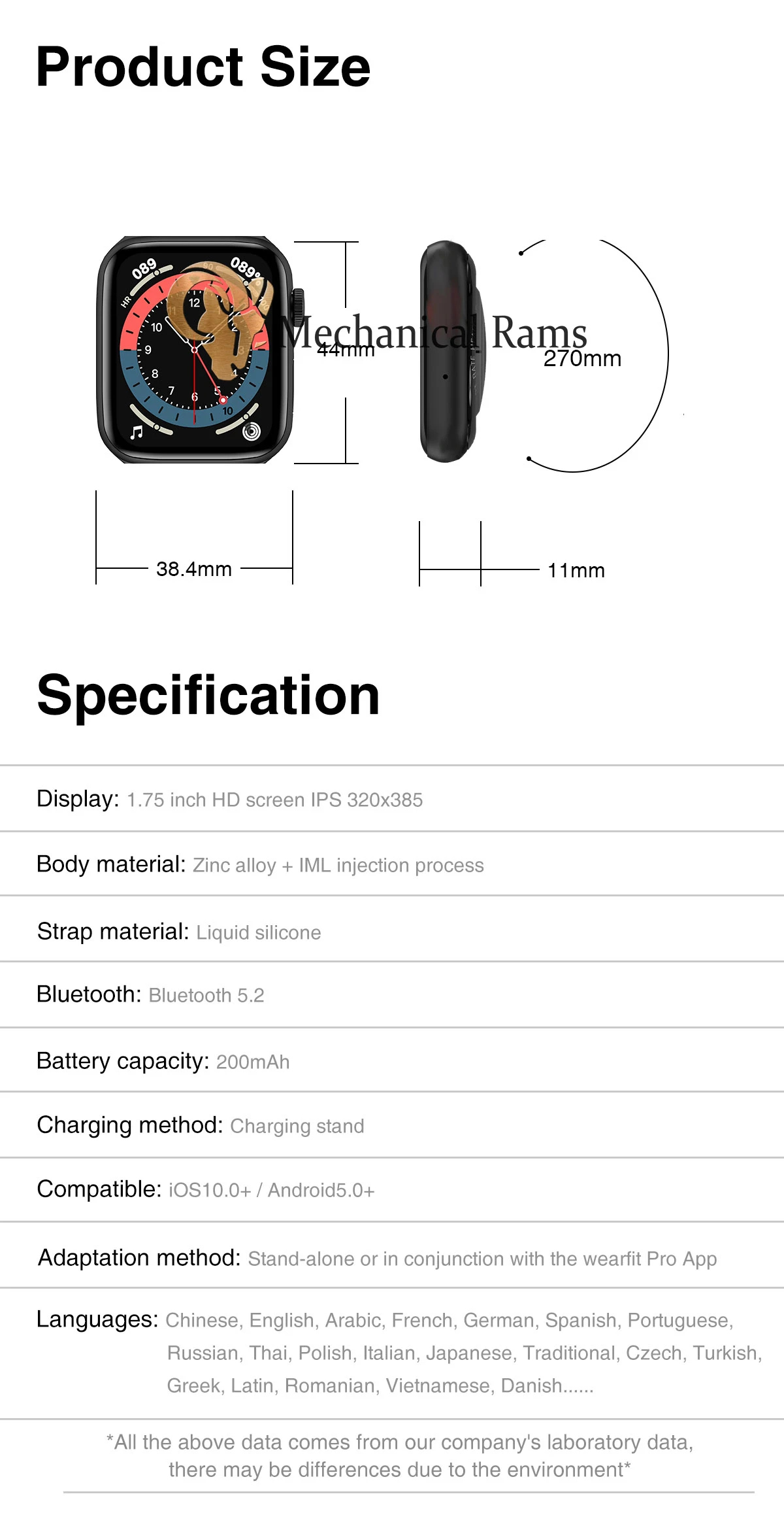 HW22 Smart Watch de la Moda de Deporte de los Hombres Reloj de la Vida de la prenda Impermeable de Bluetooth Magnético Chargeing pk hw12 fk88 68 78 amazfit para ios huawei 3