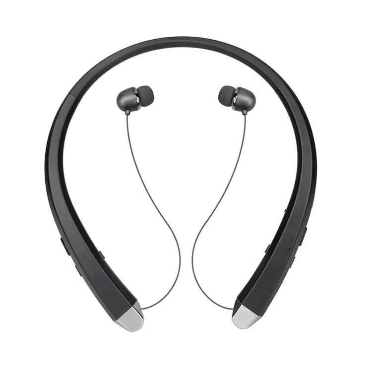 HBS-910 Bluetooth 4.1 Auricular de la RSE Tono de Deportes del borde del cuello de Micrófono con Cancelación de Ruido Estéreo de Sudor de la Prueba de manos libres de Auriculares 3
