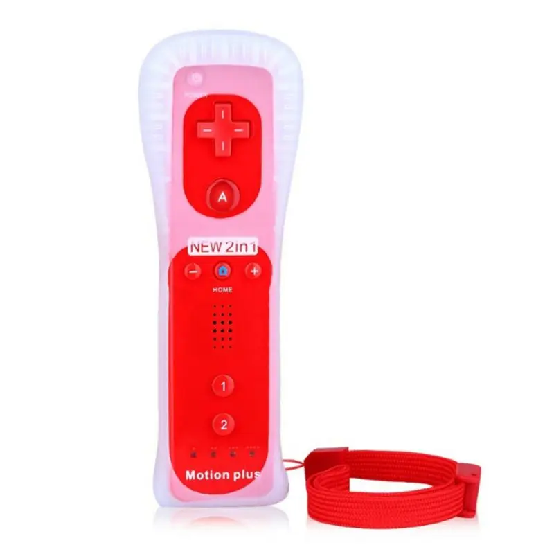 Built-in Motion Plus Wireless Gamepad para Wii Remote Controller Joystick 090F 3