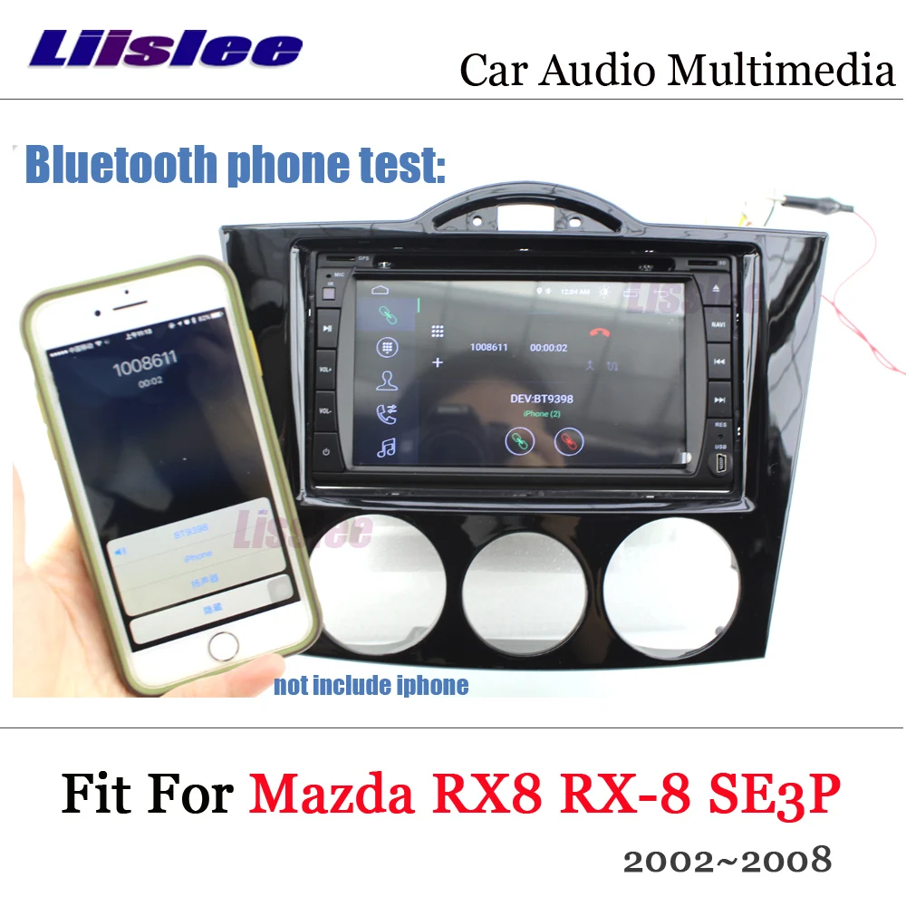 Auto CD / DVD, el Reproductor Multimedia Para Mazda RX8 RX 8 SE3P 2002~2008 Android de Radio del Sistema de Navegación GPS 2 Din de Audio configuración de la Instalación 3