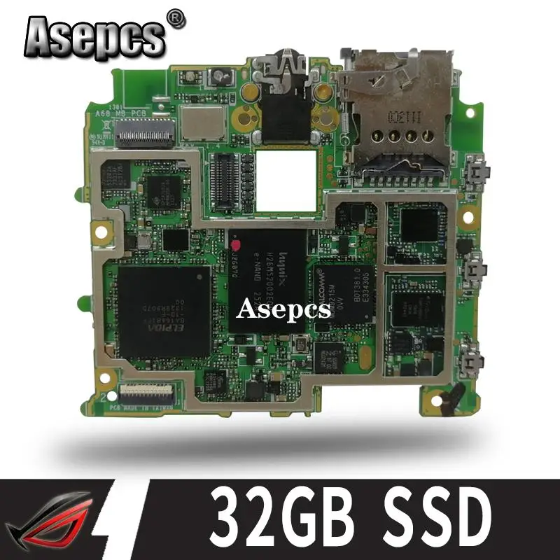 Para Asus PadFone2 A68 de la placa base (32 GB )A68 teléfono Móvil, Placa placa de la Lógica de la Placa del Sistema 3