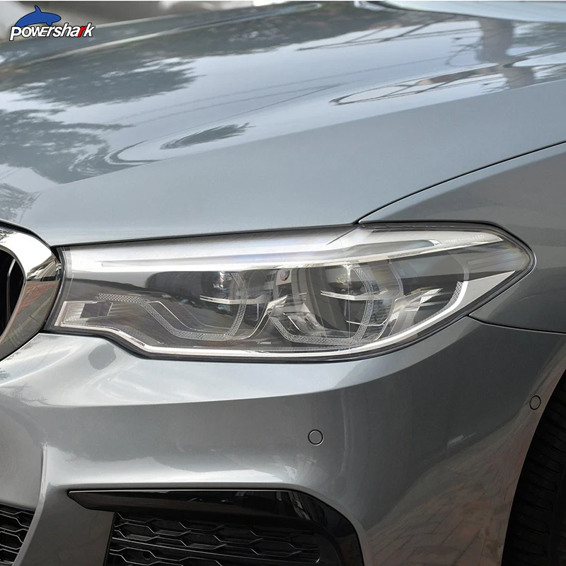 Faro de coche Tinte Negro de la Película Protectora de la luz trasera Transparente de TPU de la etiqueta Engomada Para la Serie 5 de BMW G30 M5 F90 2017-2020 Accesorios 3