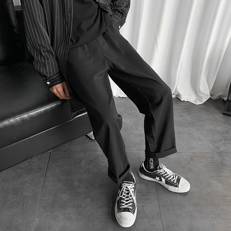 Hombre De Negro Coreano Pantalones Harem 2021 Japonés Streetwear Corredores De Harajuku Deportivos De Hip Hop Pantalones Casuales Más El Tamaño 3