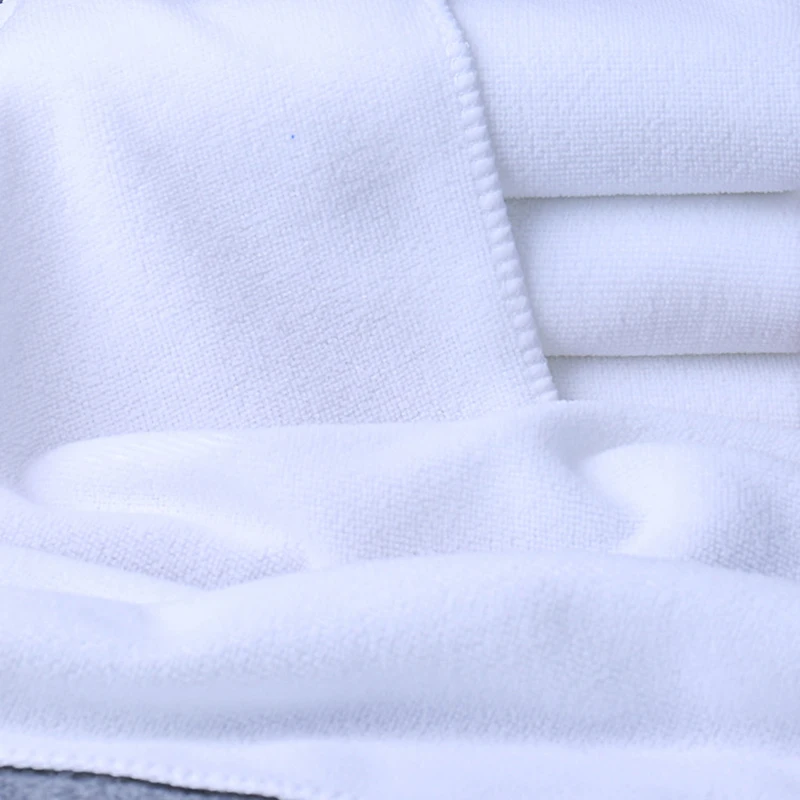 70*140cm de Color Blanco Rectángulo Toalla de Baño para Adultos Hotel de Bambú de la Fibra de Poliéster Bañera Toallas para el cuarto de Baño de secado Rápido Toalla 3