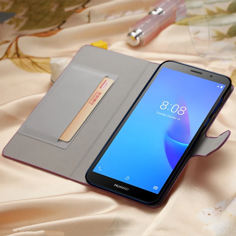 De cuero Flip Case Para Huawei P Smart Plus 2019 Honor 10i 10 Lite Cartera Cubra la OLLA-LX1 FIG-LX1 HRY-LX1T LX1 Caso de Capa Coque 4