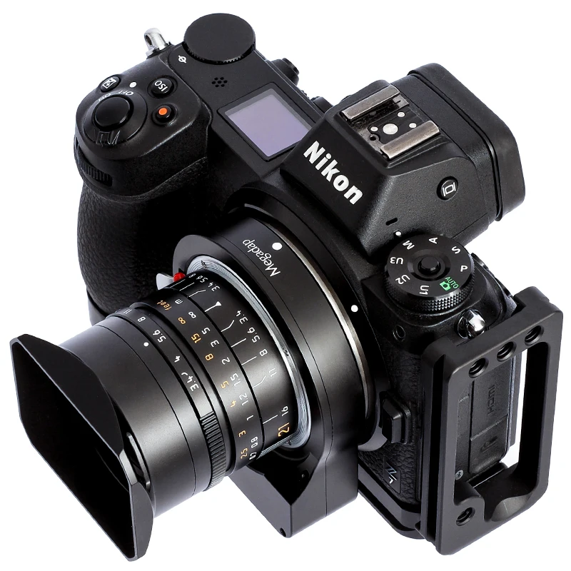 Gabale Megadap MTZ11 de la Lente Anillo Adaptador para Leica M de objetivos con Montura para Nikon Z Montura de la Cámara Z5 Z6 Z7 z50 respectivamente Z6II Z7II AF adaptadores 4