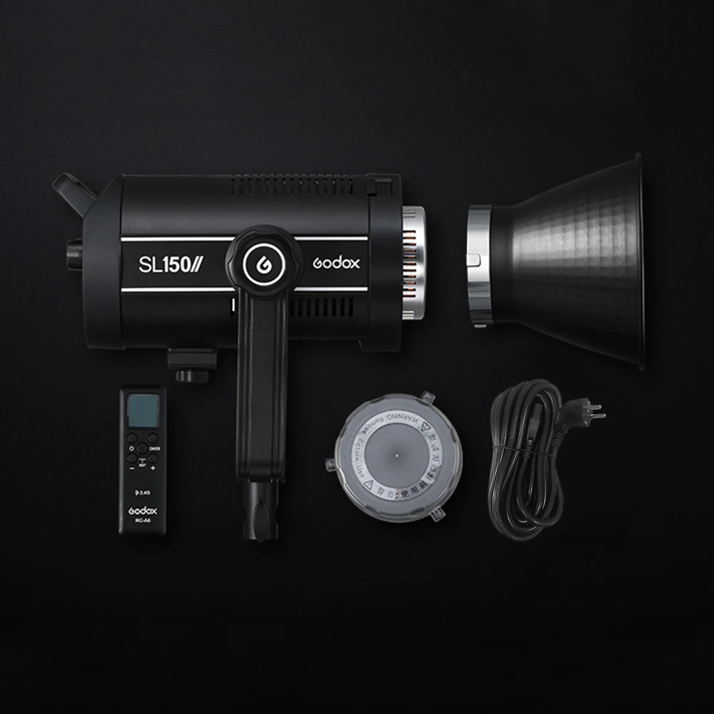 Godox SL150II SL-150W II de la Luz de Vídeo LED 150W Bowens de Montaje de la Luz del día Equilibrada 5600K 2.4 G Wireless X Systemfor Entrevista 4