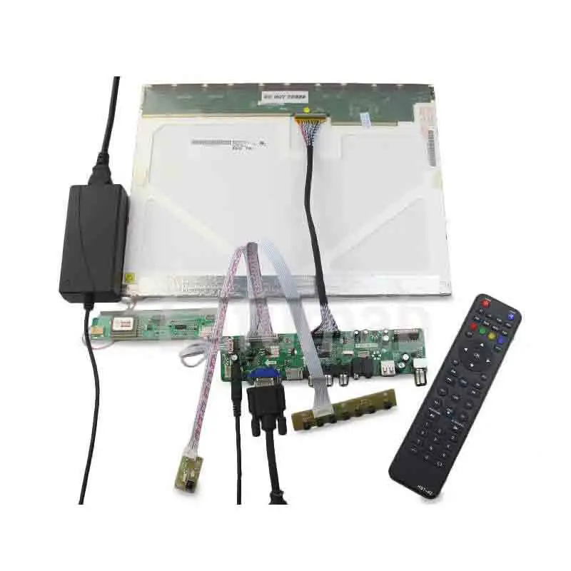 Latumab Nuevo Kit para B154EW04 V. B TV+HDMI+VGA+USB del LCD de la pantalla LED del Controlador Controlador de la Junta de 15 pulgadas, 1280X800 4