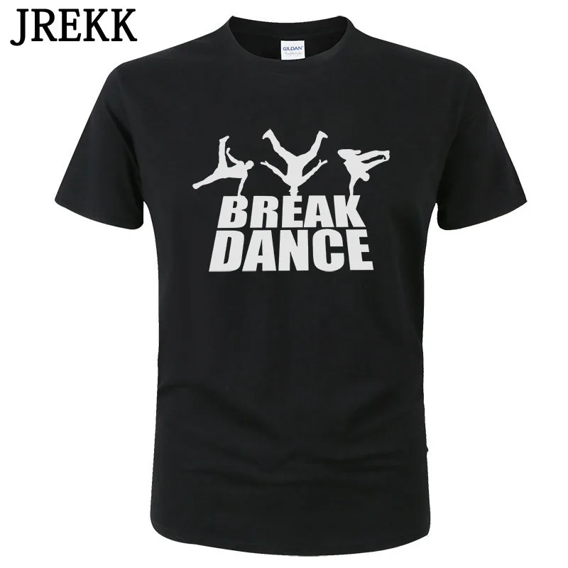 Ropa de Punk Harajuku Hip Hop Break Dance camiseta de Algodón de Impresión de Breakdance T-shirt Unisex de la Moda Cool baile de la Calle Tees C16 4