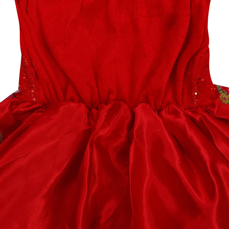 VOGUEON de Lujo Vestido de las Niñas de Impresión Elena Aventura Vestidos de Navidad de Cosplay de la Princesa Disfraz de Niño de la Fiesta de Cumpleaños de Vestir Ropa 4